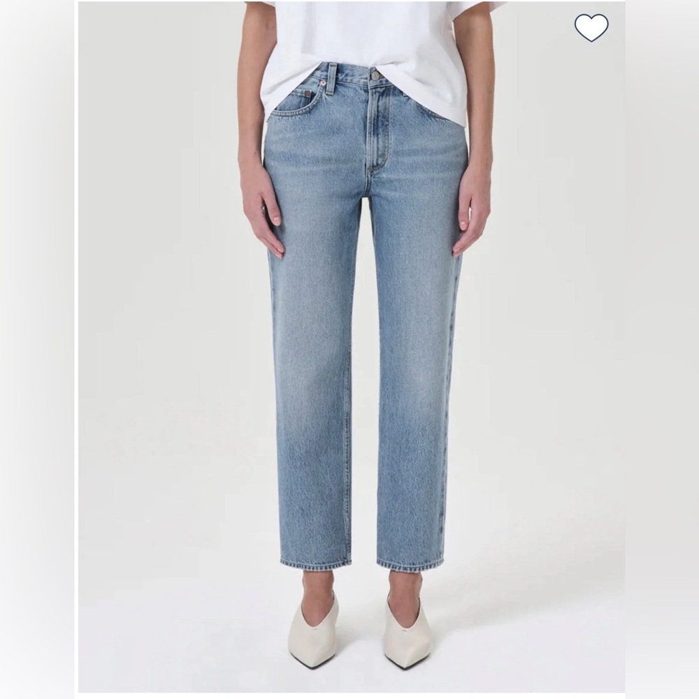 AGOLDE Valen Jean Mid Rise Vintage Straight Harmonic 29 NWT